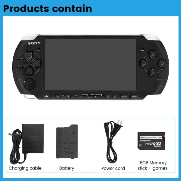 Sb135f31714564fb5bf79b840c6815255d.webp Sony PSP 3000 الأصلية – عُد إلى متعة اللعب الكلاسيكية